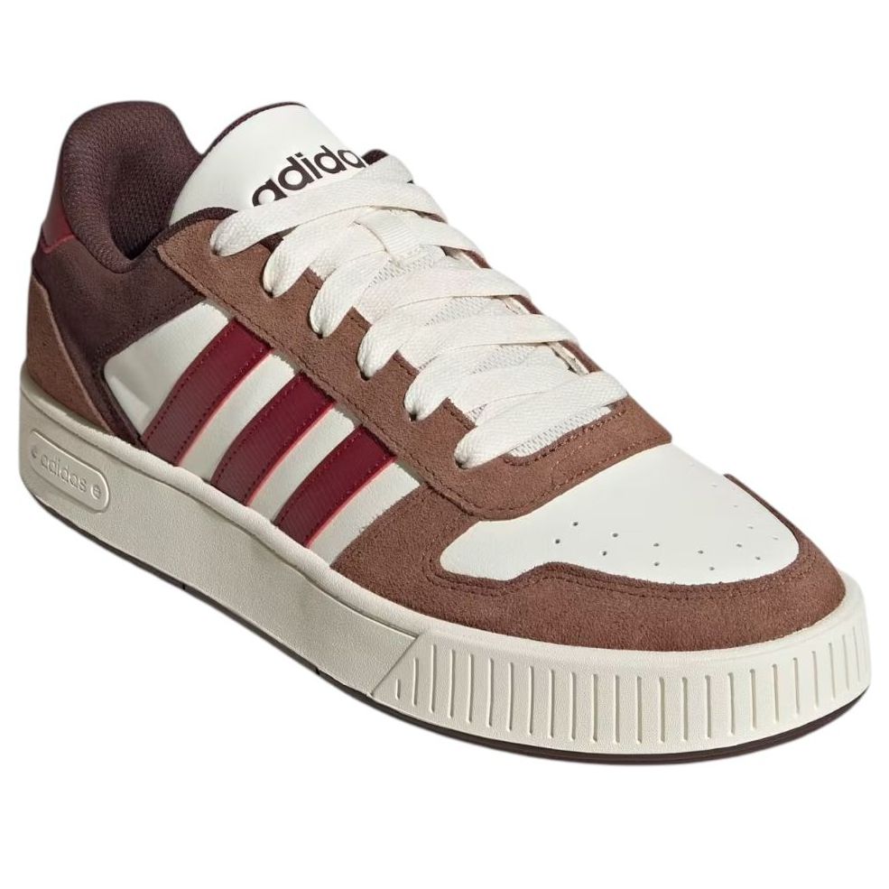 Purchase (Women) adidas D-PAD Classic 'Off White Collegiate Burgundy Preloved Brown' JP8236