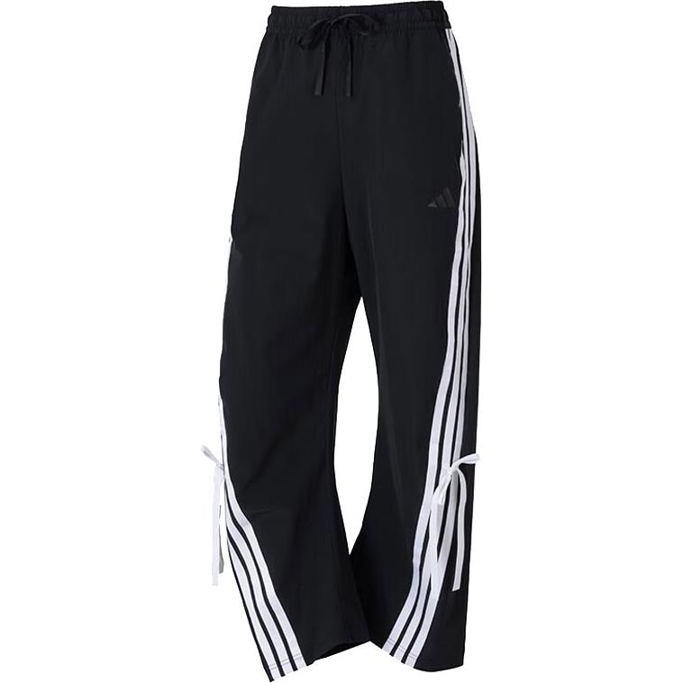 (Women) adidas Dance Striped Black Casual Cooling Pants JY7666