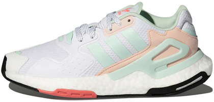 (Women) adidas Day Jogger 'White Dash Green' FY3018 (Women) adidas Day Jogger 'White Dash Green' FY3018