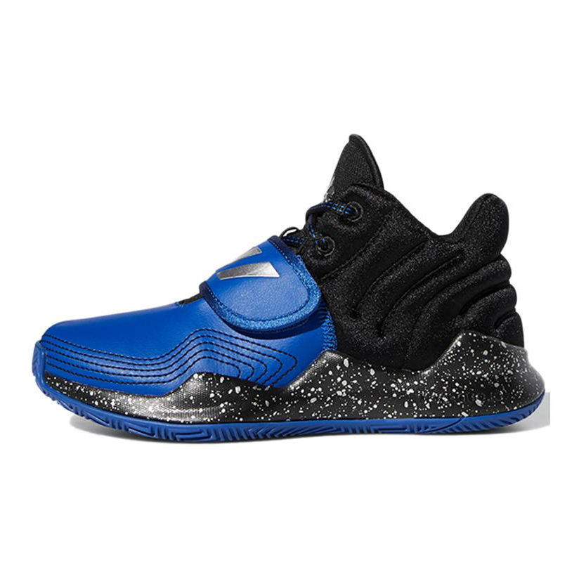 (Women) adidas Deep Threat Wide J 'Black Blue Silver' FV2280