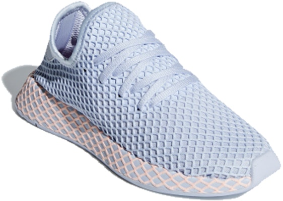 adidas originals Deerupt Aero “Blue Clear Orange” 減震防滑耐磨 低幫 跑步鞋 女款 藍灰 Lookbook adidas originals Deerupt Aero “Blue Clear Orange” 減震防滑耐磨 低幫 跑步鞋 女款 藍灰
