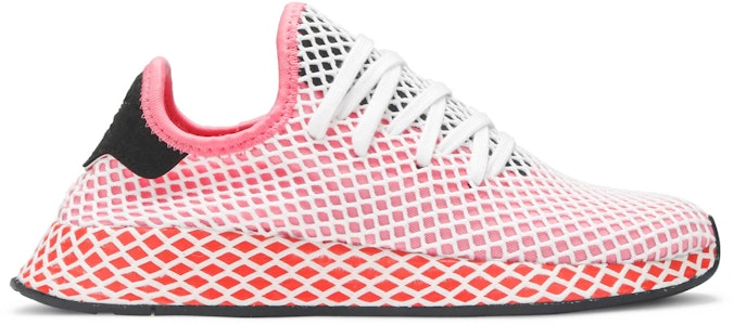 (W) adidas Deerupt 'Hitam Merah Muda Rose' CQ2909 Buy (W) adidas Deerupt 'Hitam Merah Muda Rose' CQ2909