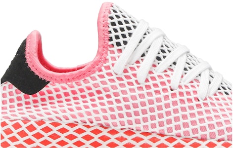 (W) adidas Deerupt 'Hitam Merah Muda Rose' CQ2909 Order (W) adidas Deerupt 'Hitam Merah Muda Rose' CQ2909