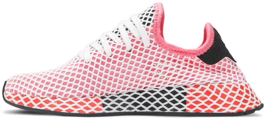 (Women) adidas Deerupt 'Black Pink Rose' CQ2909 Lookbook (Women) adidas Deerupt 'Black Pink Rose' CQ2909