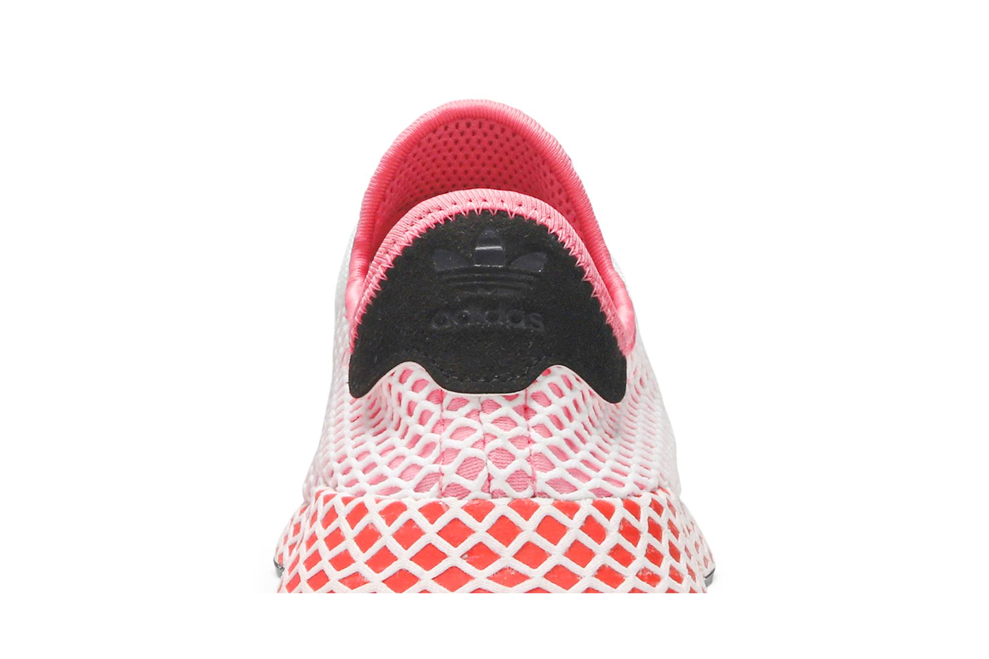 Sizing (W) adidas Deerupt 'Hitam Merah Muda Rose' CQ2909