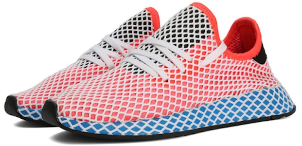 (W) adidas Deerupt 'Merah Biru' AC8466 Lookbook (W) adidas Deerupt 'Merah Biru' AC8466