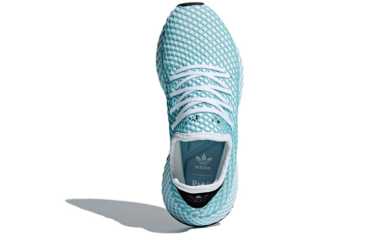 Shop (W) adidas Deerupt Parley 'Blue Spirit' Biru Spirit Sepatu CQ2908