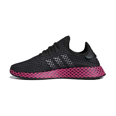 (W) adidas Deerupt RNNR 'Black Shock Pink'