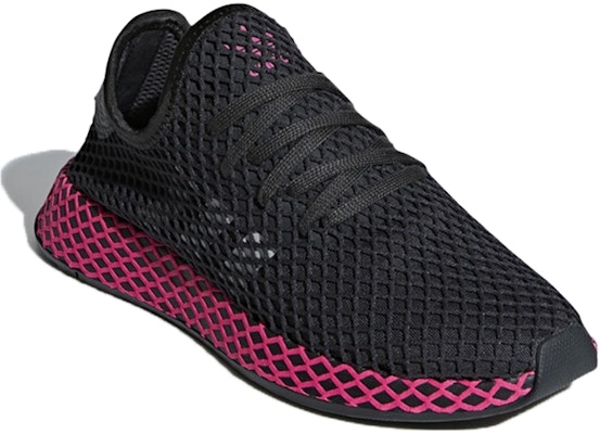 (Women) adidas Deerupt Runner 'Black Shock Pink' DB2687 Lookbook (Women) adidas Deerupt Runner 'Black Shock Pink' DB2687