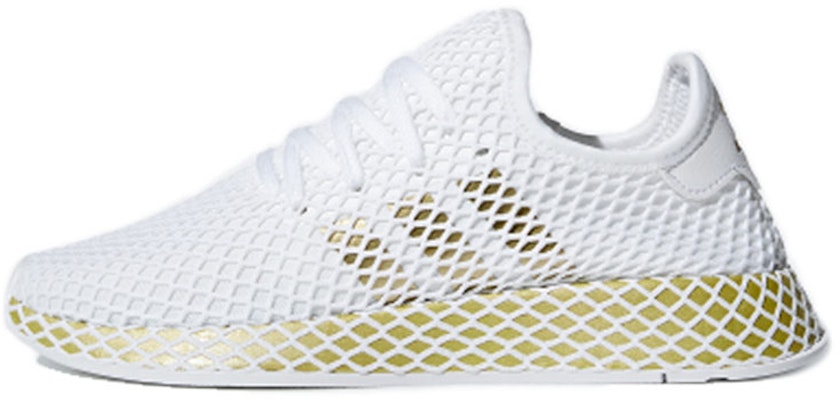 (Women) adidas Deerupt Runner 'White Gold Metallic' CG6087 Buy (Women) adidas Deerupt Runner 'White Gold Metallic' CG6087