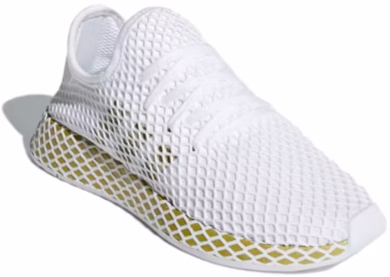 (Women) adidas Deerupt Runner 'White Gold Metallic' CG6087 Lookbook (Women) adidas Deerupt Runner 'White Gold Metallic' CG6087