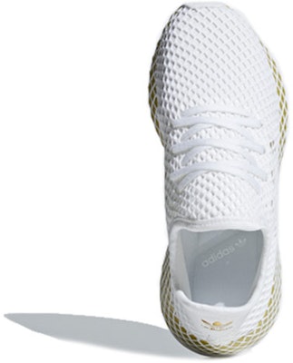 (Women) adidas Deerupt Runner 'White Gold Metallic' CG6087 Shop (Women) adidas Deerupt Runner 'White Gold Metallic' CG6087
