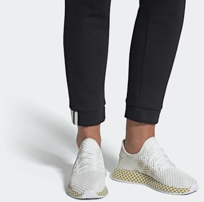 (Women) adidas Deerupt Runner 'White Gold Metallic' CG6087 Details for (Women) adidas Deerupt Runner 'White Gold Metallic' CG6087