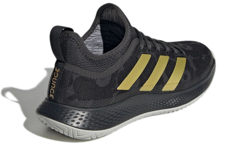 Shop adidas 叛逆世代多場地網球鞋 女款 黑金