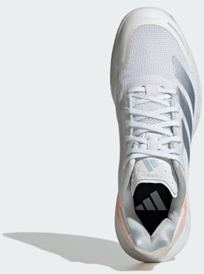 (W) アディダス ディファイアント スピード 2 テニスシューズ クラウドホワイト/ハローブルー/ビームオレンジ JR1785 Order (W) アディダス ディファイアント スピード 2 テニスシューズ クラウドホワイト/ハローブルー/ビームオレンジ JR1785