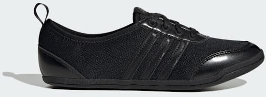 (Women) Adidas Dior Ballet Flat Shoes Core Black/Core Black/Iron Metallic JR7318 (Women) Adidas Dior Ballet Flat Shoes Core Black/Core Black/Iron Metallic JR7318