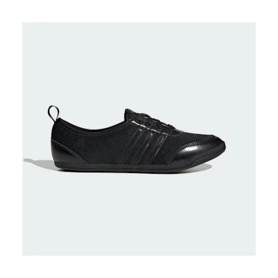 (W) Adidas Dior Ballet Flat Shoes Core Black/Core Black/Iron Metallic