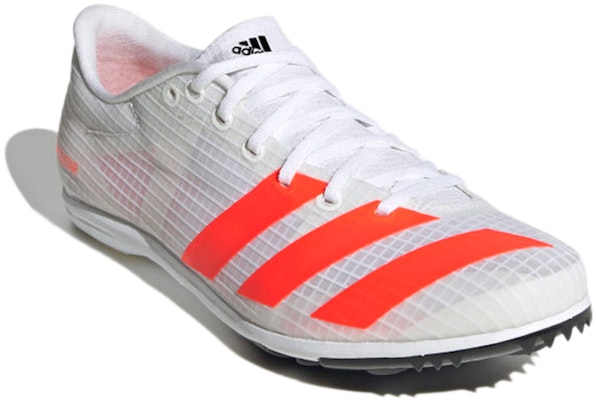 (Women) adidas Distancestar Spikes 'Coral Orange' FY4095 Lookbook (Women) adidas Distancestar Spikes 'Coral Orange' FY4095