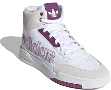 (女性款)adidas Drop Step XL '白色紫色淡染' FX9799 Lookbook (女性款)adidas Drop Step XL '白色紫色淡染' FX9799