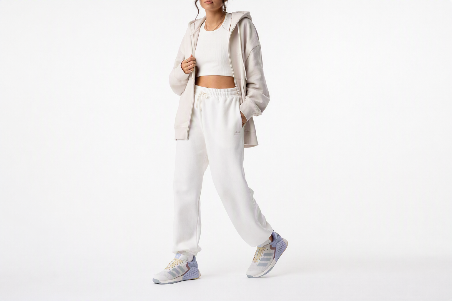 Order (W) adidas Dropset 3 'Blanco Tiza y Tono Violeta' JI3903
