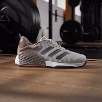 (Women) Adidas Dropset 3 Sneakers Beige/Grey Strata/Powder Plum JR1675 (Women) Adidas Dropset 3 Sneakers Beige/Grey Strata/Powder Plum JR1675