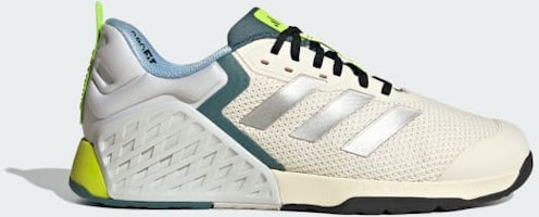 Adidas Dropset 3 Training Shoes Chalk White/Silver Metallic/Preloved Teal JR1762 Adidas Dropset 3 Training Shoes Chalk White/Silver Metallic/Preloved Teal JR1762