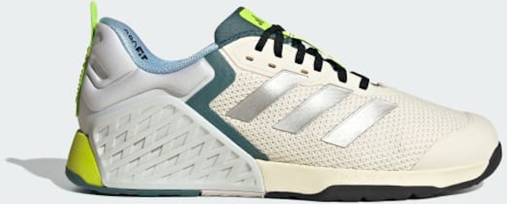 Adidas Dropset 3 Training Shoes Chalk White/Silver Metallic/Preloved Teal JR1762 Buy Adidas Dropset 3 Training Shoes Chalk White/Silver Metallic/Preloved Teal JR1762