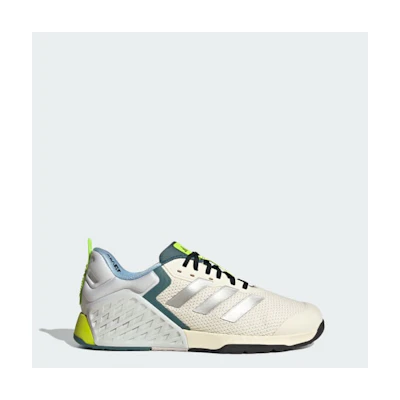 Adidas Dropset 3 Training Shoes Chalk White/Silver Metallic/Preloved Teal
