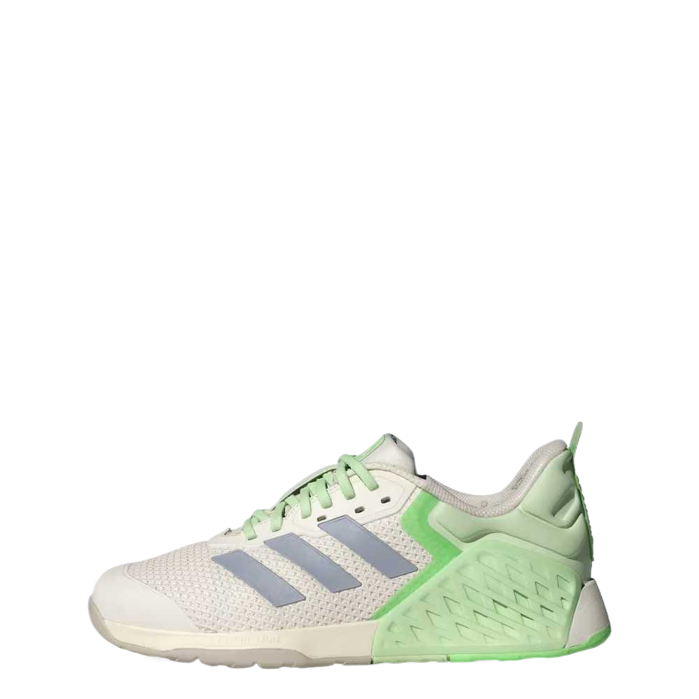 (Women) adidas Dropset 3 Training Shoes White Green - Comfortable & Minimalist. JR1673