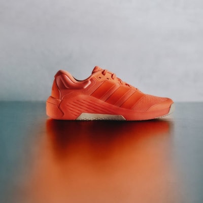(W) アディダス ドロップセット 4 トレーニングスニーカー ビームオレンジ/ルーシッドオレンジ/ブリスオレンジ JR4665 6