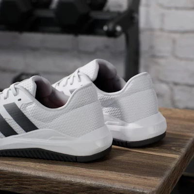 (W) Adidas Dropset Base Kasut Latihan Putih/Hitam/Merah Lucid JS3166 2