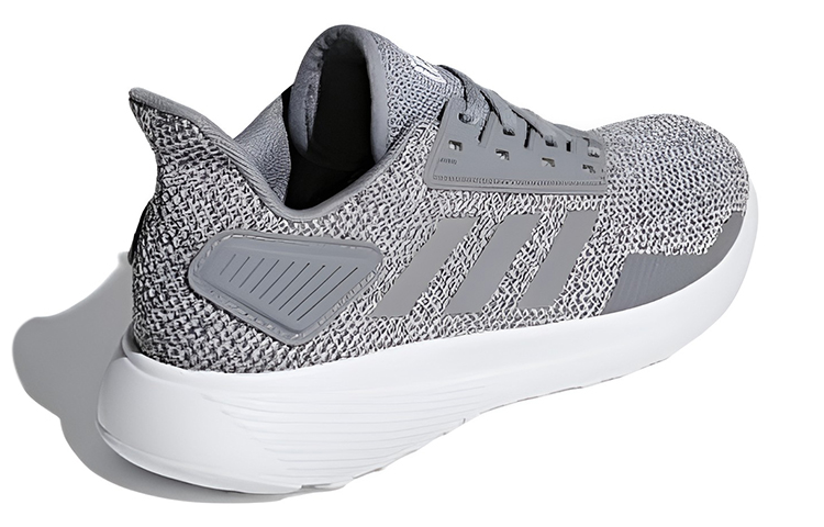 Shop adidas neo Duramo 9 舒適耐磨跑步鞋 灰色