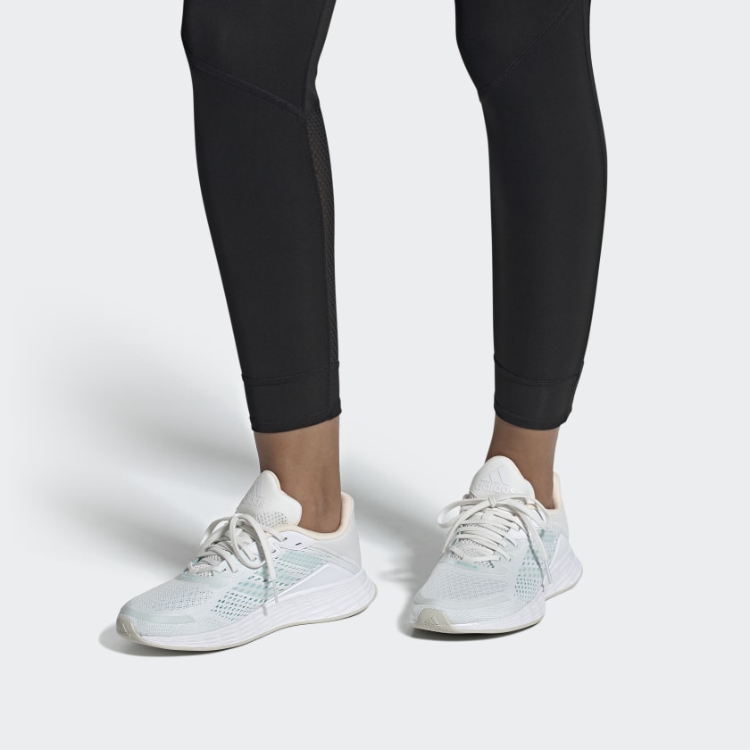 Sizing (W) adidas Duramo SL 'Cloud White' Putih Awan FW6764