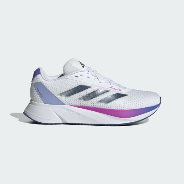 (Women) adidas Duramo SL Running Shoes Cloud White/Preloved Ink/Purple Burst IF9473