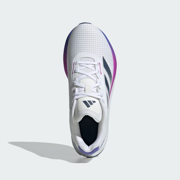 Lookbook (W) adidas Duramo SL 跑鞋 白色/復刻墨水藍/紫色閃耀 IF9473