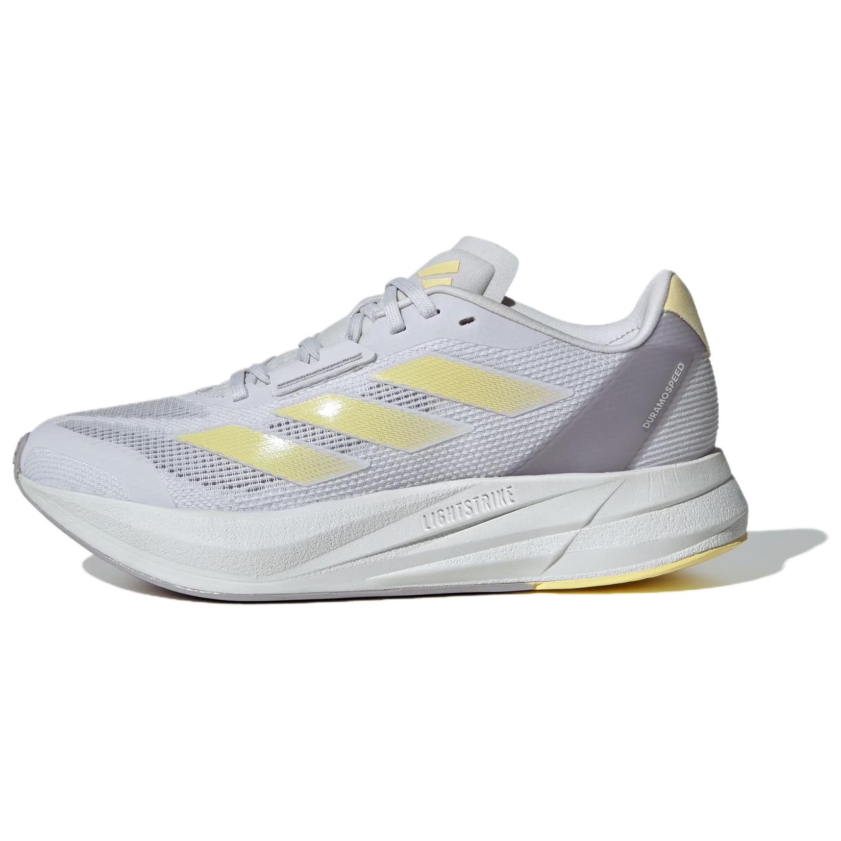 (Women) adidas Duramo Speed Gray Yellow Training Running Shoes - Comfortable & Durable IF9449