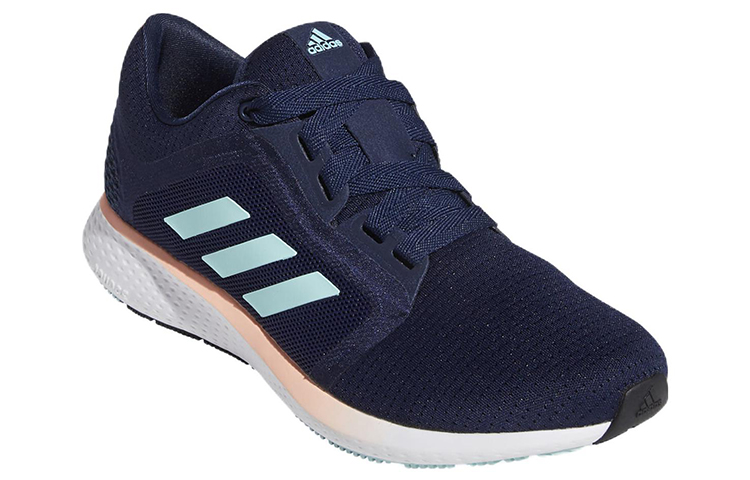 Lookbook adidas Edge Lux 4 低筒耐磨跑步鞋 女款 藍色