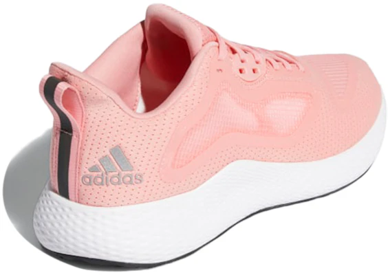 adidas Edge Rc 耐磨 低筒 跑步鞋 女款 蜜桃粉 Shop adidas Edge Rc 耐磨 低筒 跑步鞋 女款 蜜桃粉
