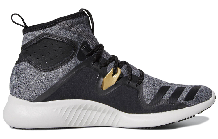 Order (W) 아디다스 에지바운스 미드 "블랙 골드 메탈릭" B96335