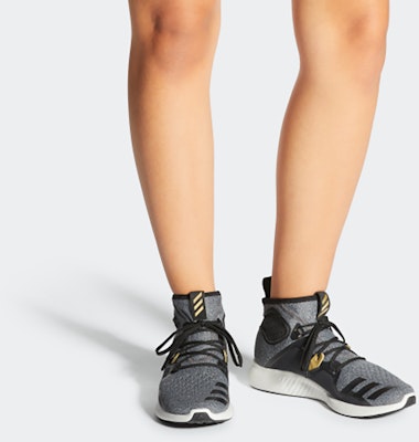 (W) 아디다스 에지바운스 미드 "블랙 골드 메탈릭" B96335 Sizing (W) 아디다스 에지바운스 미드 "블랙 골드 메탈릭" B96335