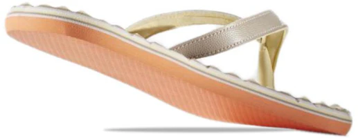 Shop adidas Eezay Dots 舒適耐磨拖鞋 女款 米灰