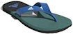 (W) adidas Eezay Selipar Jepun 'Biru Hijau' F35025