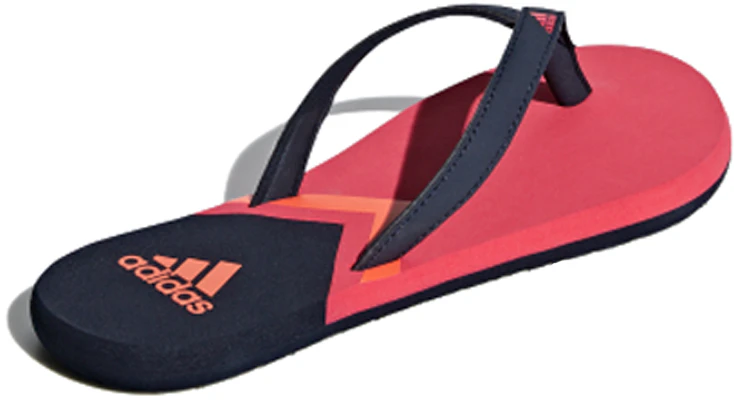 adidas Eezay Flip-Flops 簡約拖鞋 女裝 粉黑色 Shop adidas Eezay Flip-Flops 簡約拖鞋 女裝 粉黑色