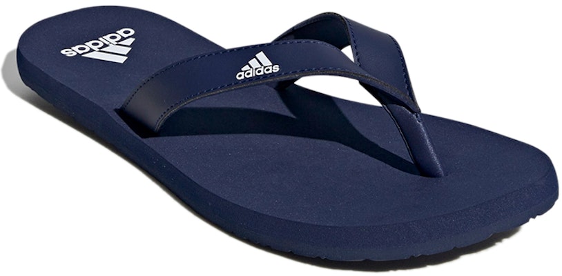 (Women) adidas Eezay Flip Flop 'Dark Blue' F35028 Lookbook (Women) adidas Eezay Flip Flop 'Dark Blue' F35028