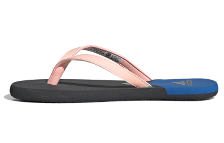 (Women) adidas Eezay Flip Flop Slipper 'Black Pink Blue' F35030