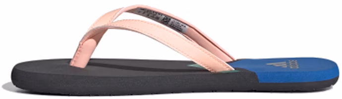 (Women) adidas Eezay Flip Flop Slipper 'Black Pink Blue' F35030 (Women) adidas Eezay Flip Flop Slipper 'Black Pink Blue' F35030