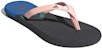 (W) Selipar adidas Eezay Flip Flop 'Hitam Merah Jambu Biru' F35030