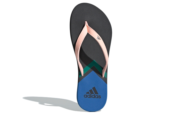 Purchase adidas Eezay 翻轉人字拖 女款 黑粉藍 拖鞋