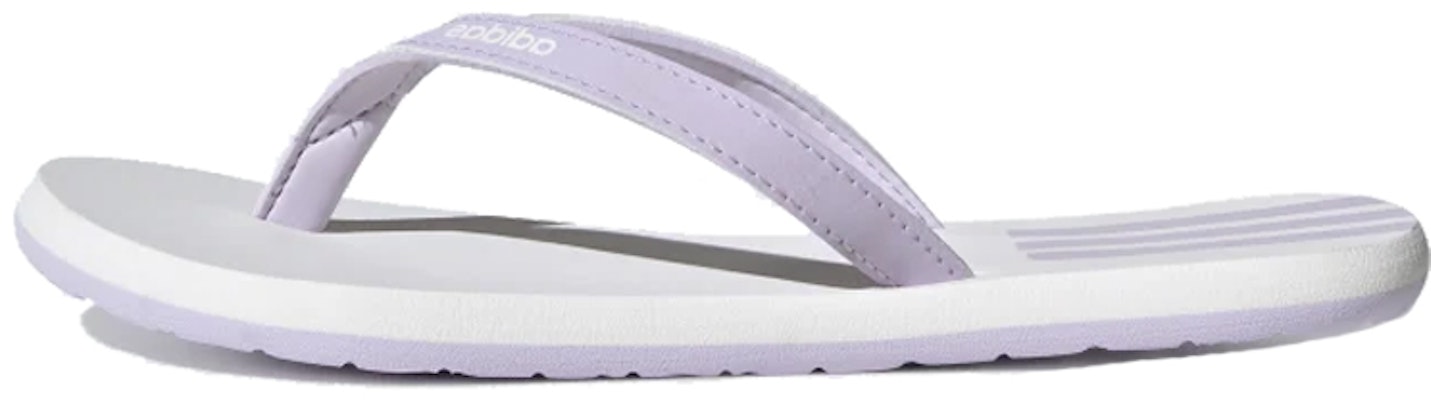(Women) adidas Eezay Flip-Flops Purple White Slippers 'Purple White' EG2037 Buy (Women) adidas Eezay Flip-Flops Purple White Slippers 'Purple White' EG2037