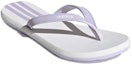 Order (W) adidas Eezay Flip-Flop Ungu Putih Selipar 'Ungu Putih' EG2037